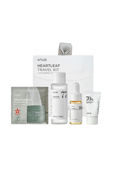 ANUA HEARTLEAF SOOTHING TRIAL KIT (4ITEMS) | Palace Beauty Galleria