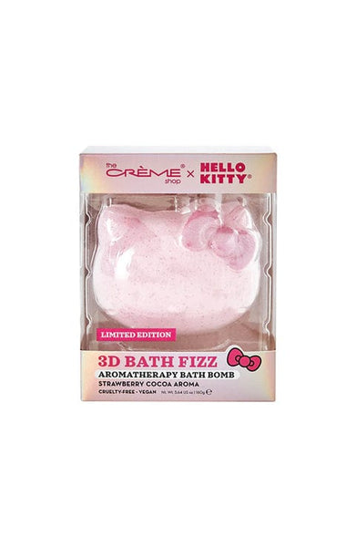 Hello Kitty 3D Aromatherapy Fizzy Bath Bomb - Peppermint Crème Aroma – The  Crème Shop