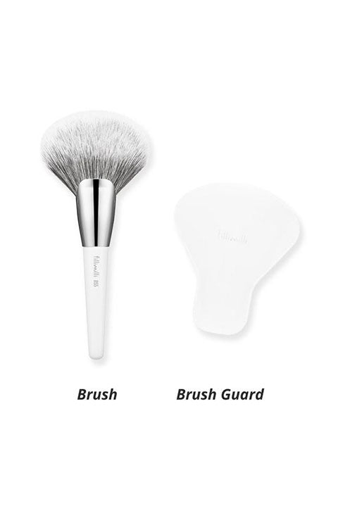 Blendily Facial Cosmetic Fan Brush