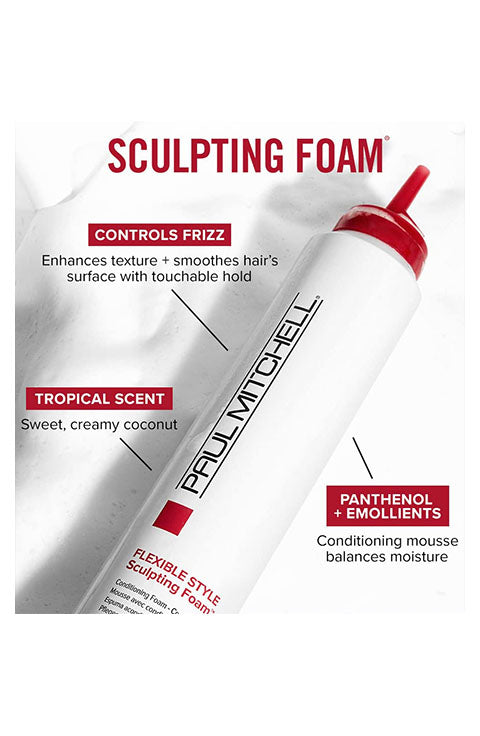 Paul Mitchell Flexible Style Sculpting Foam 2 oz 