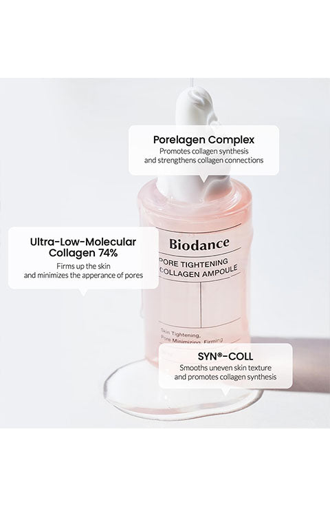 Biodance Pore Tightening Collagen Ampoule 50Ml - Palace Beauty Galleria