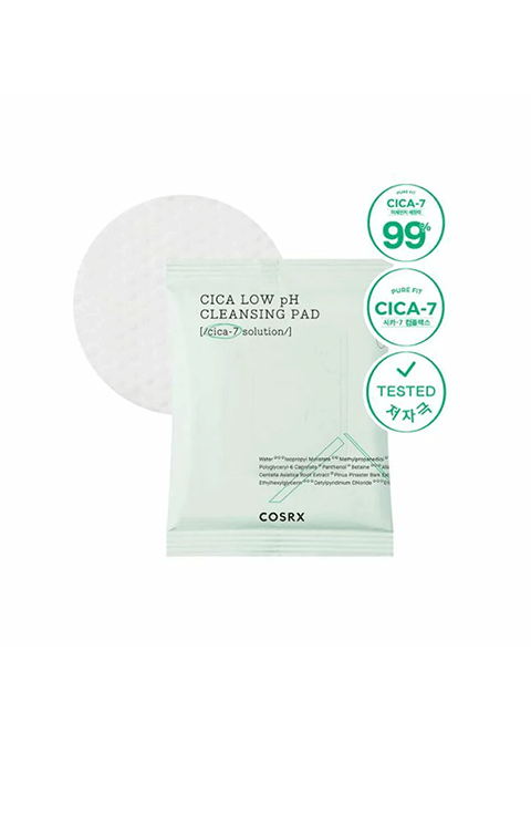 Pure Fit Cica Low pH Cleansing Pad – COSRX Official