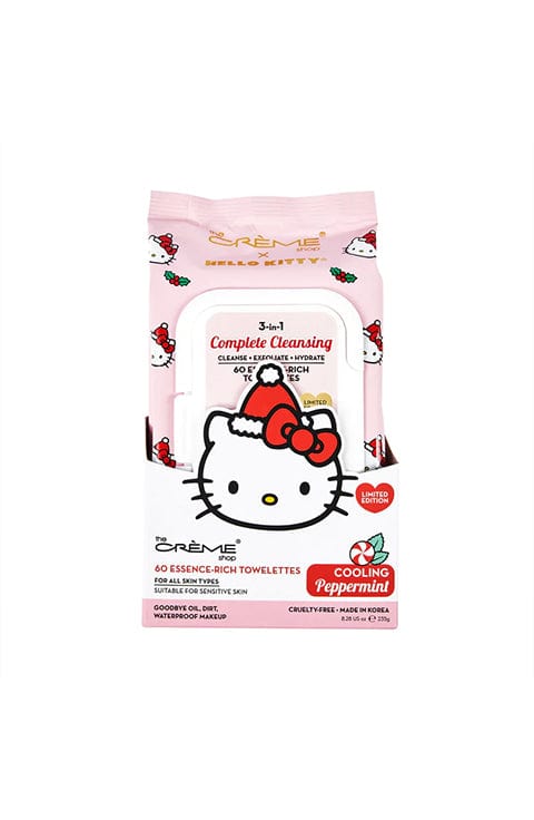 Hello Kitty 3-IN-1 Complete Cleansing Essence-Rich Towelettes