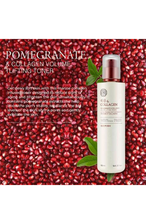 THE FACE SHOP POMEGRANATE AND COLLAGEN VOLUME LIFTING TONER 150Ml