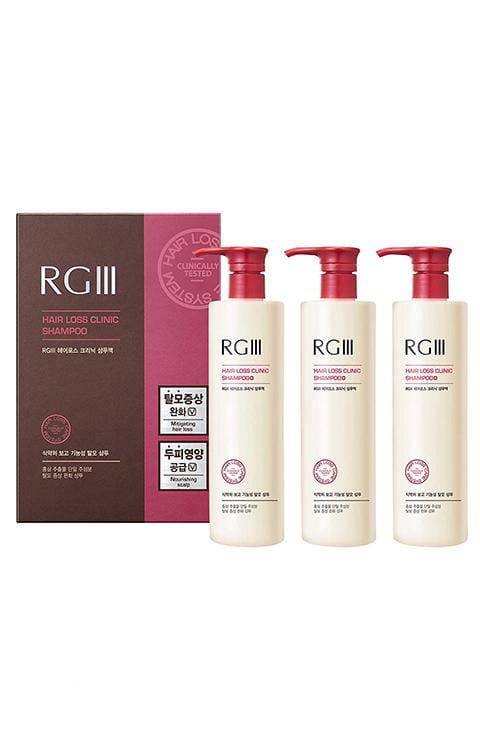 RGIII Red Ginseng Hair Loss Clinic Shampoo 3pcs Set | Palace